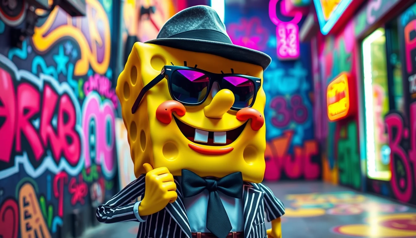 Gangster Spongebob Wallpaper