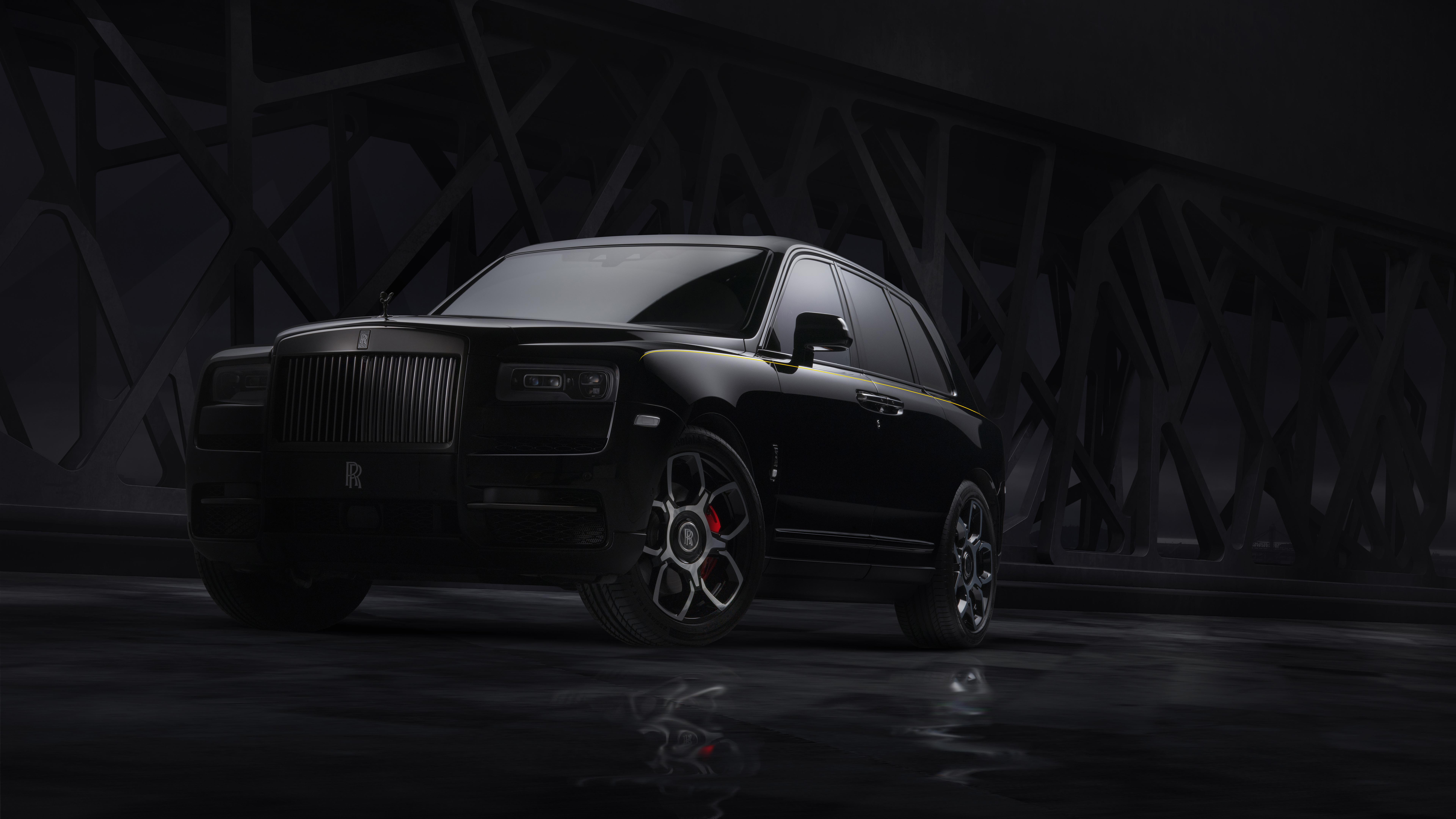 Rolls Royce Cullinan Black Badge 4k 8k Wallpaper HD Car