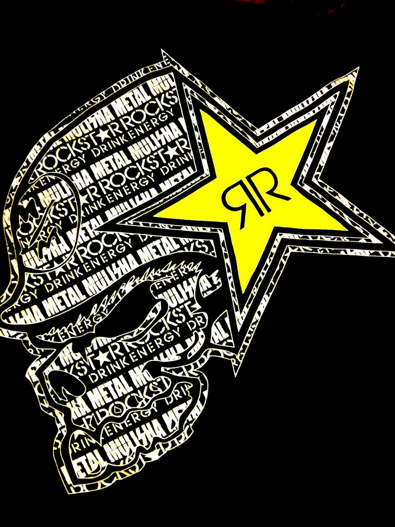 Metal Mulisha Logo Wallpaper Hd Logo rockstar 768x1024