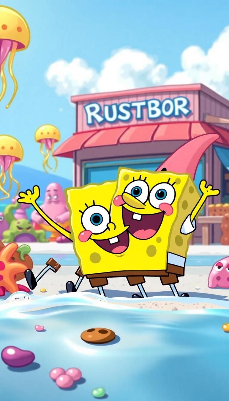 Spongebob And Patrick Wallpaper