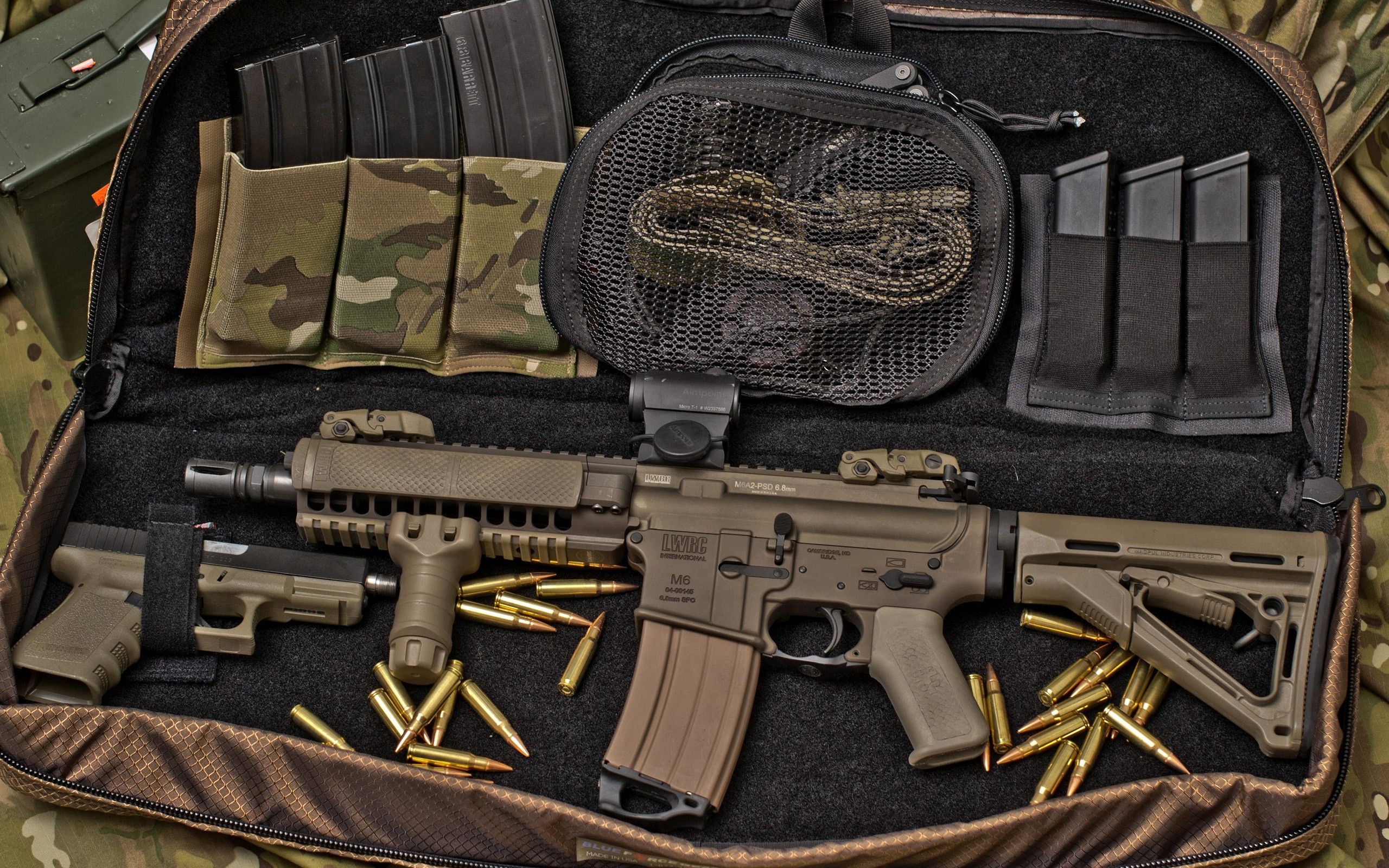 Guns Weapons Glock Magpul Ar M4 Tactical Lwrc M6 Aimpoint