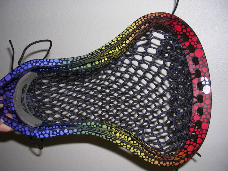 Skittles Custom Rit Dyed Lacrosse Head