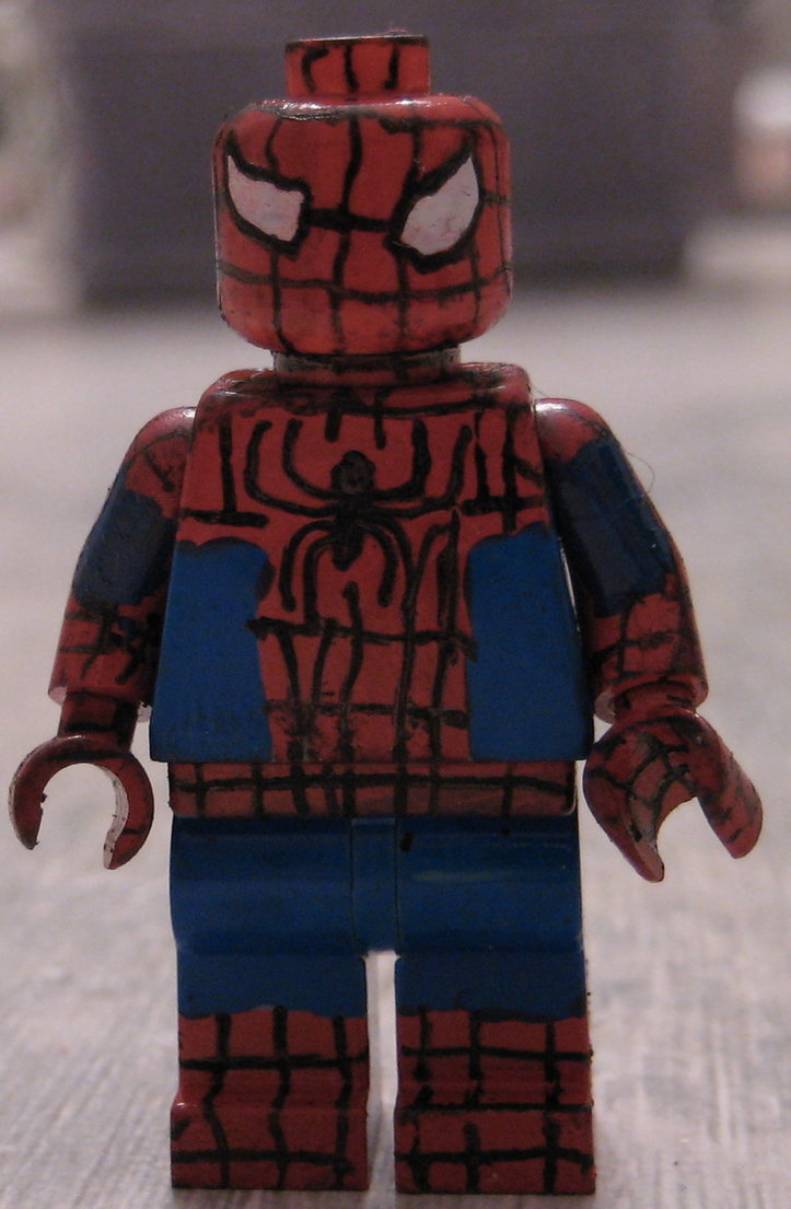 Lego Spiderman Wallpaper Lego spiderman by icarusmach9