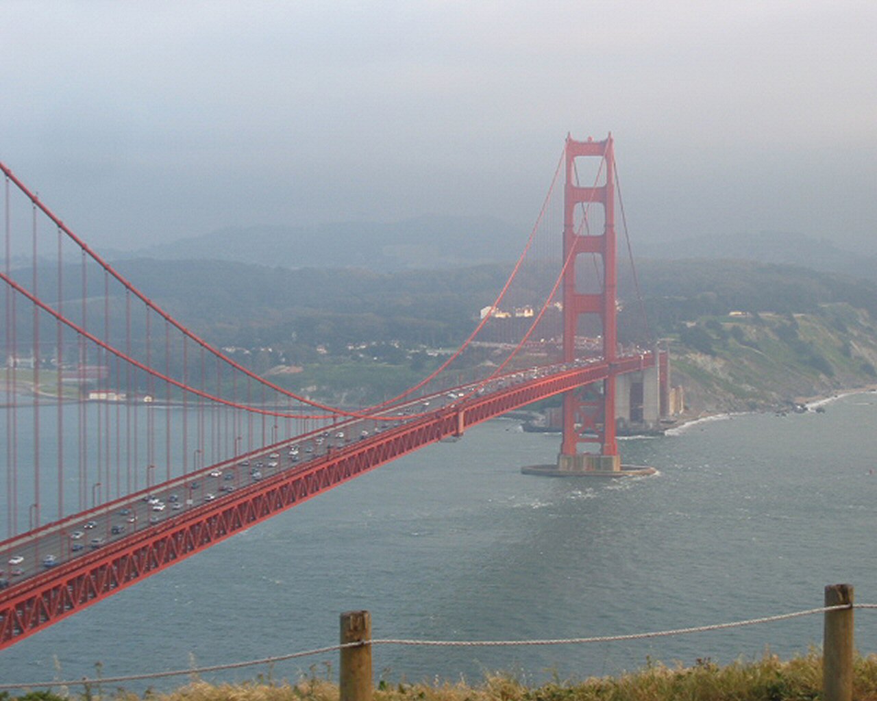 Golden Gate Bridge wallpaper   gratis achtergrondplaatje voor je 1280x1024