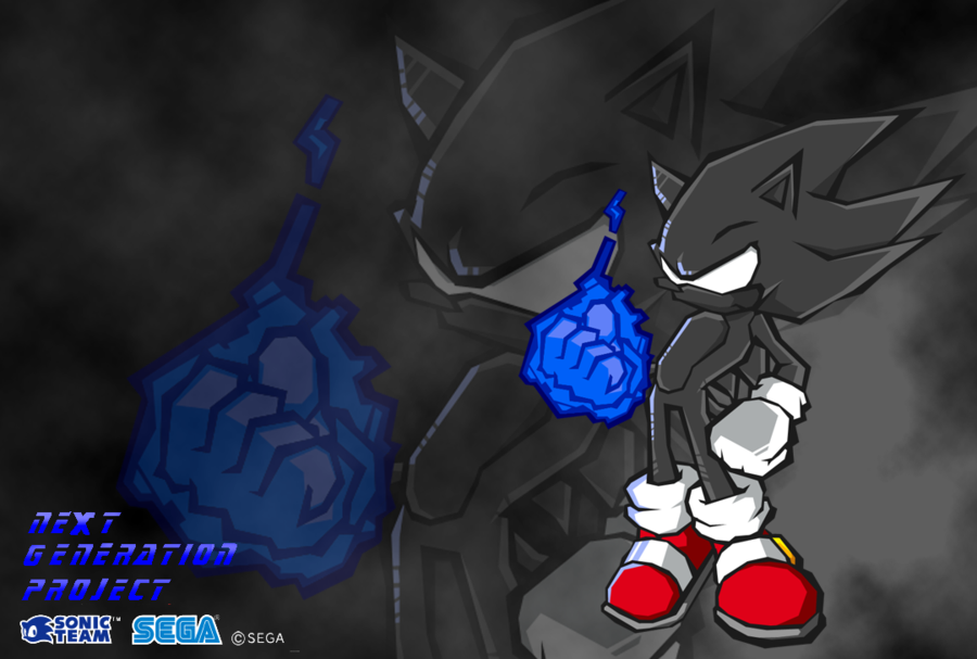 Dark Super Sonic Wallpaper Game HD