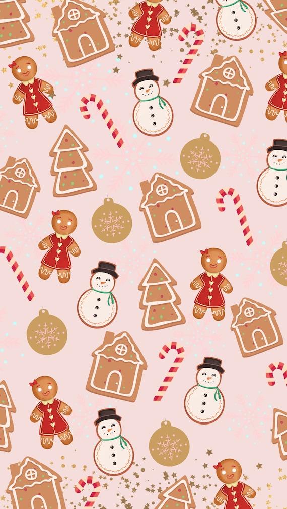 Free download Candy Land Christmas Phone Wallpaper Collection Etsy ...