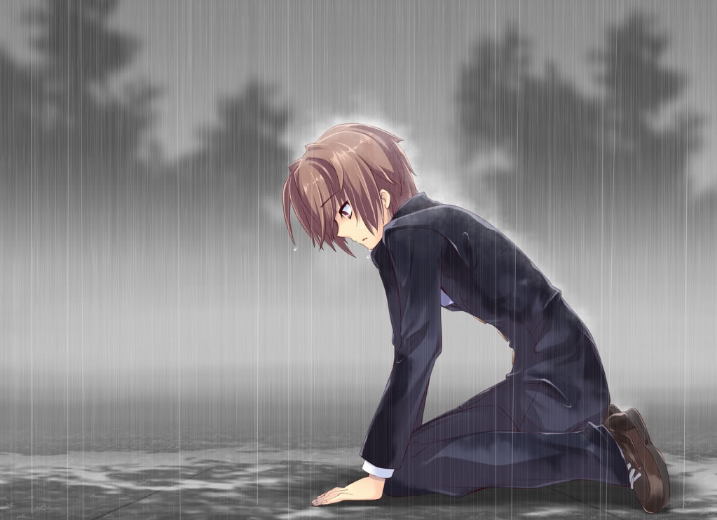 Anime Rain Wallpaper HD Pictures Image