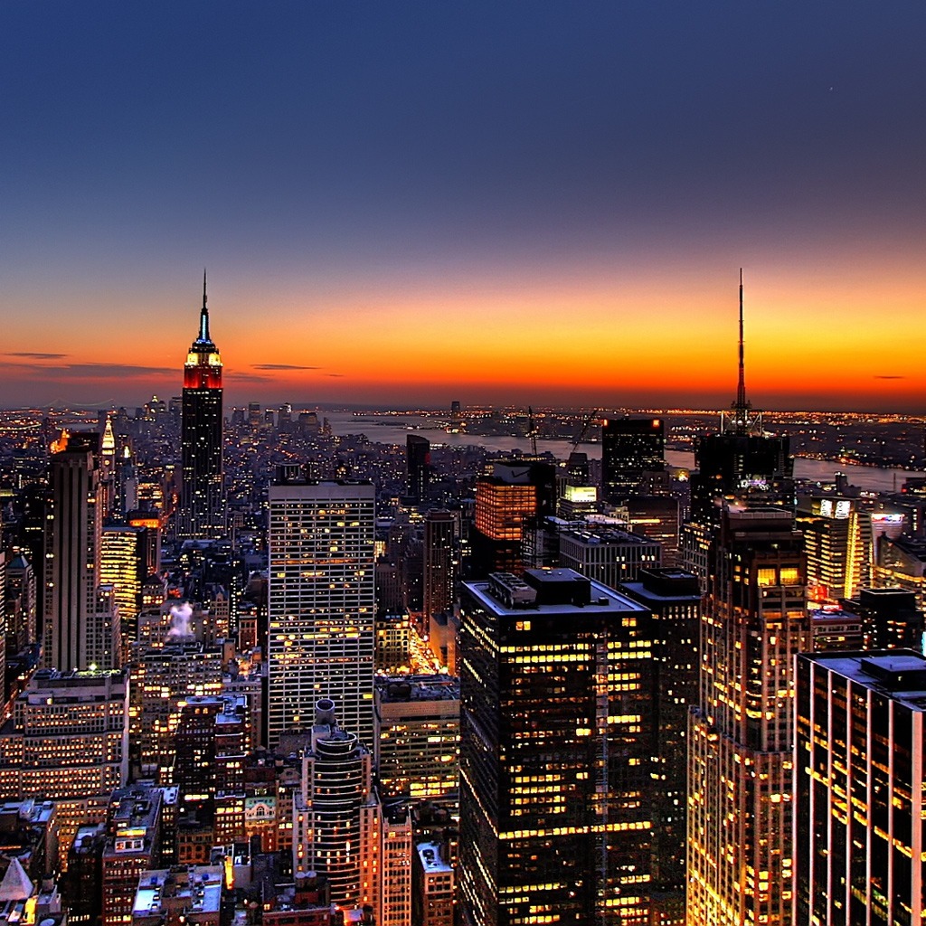 New York City USA download free wallpapers backgrounds for Apple iPad