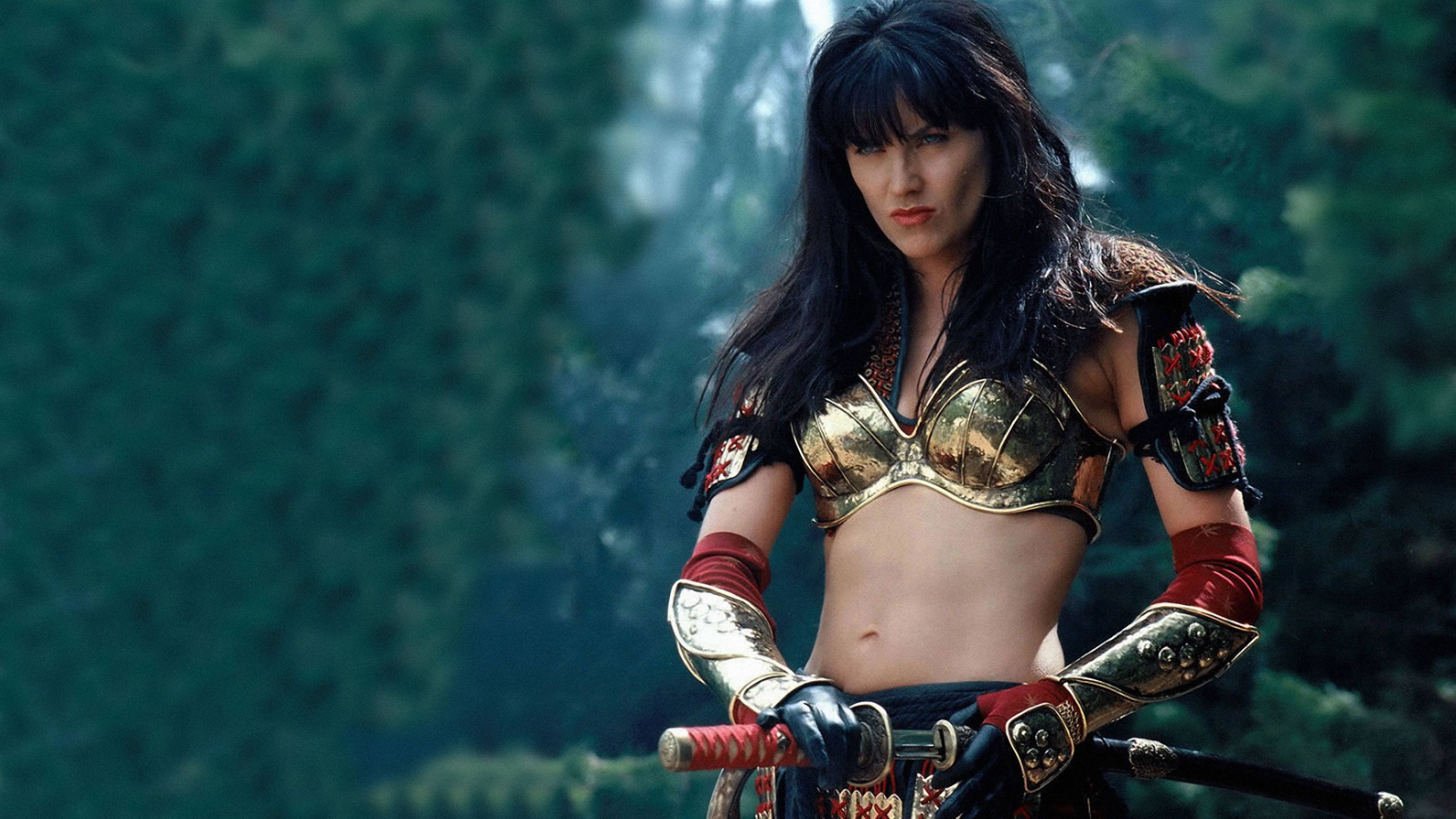 Xena Warrior Princess 4k Ultra HD Wallpaper Background Image