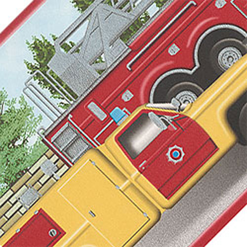 Details About New Wide Firetrucks Engine Decor Wallpaper Wall Border