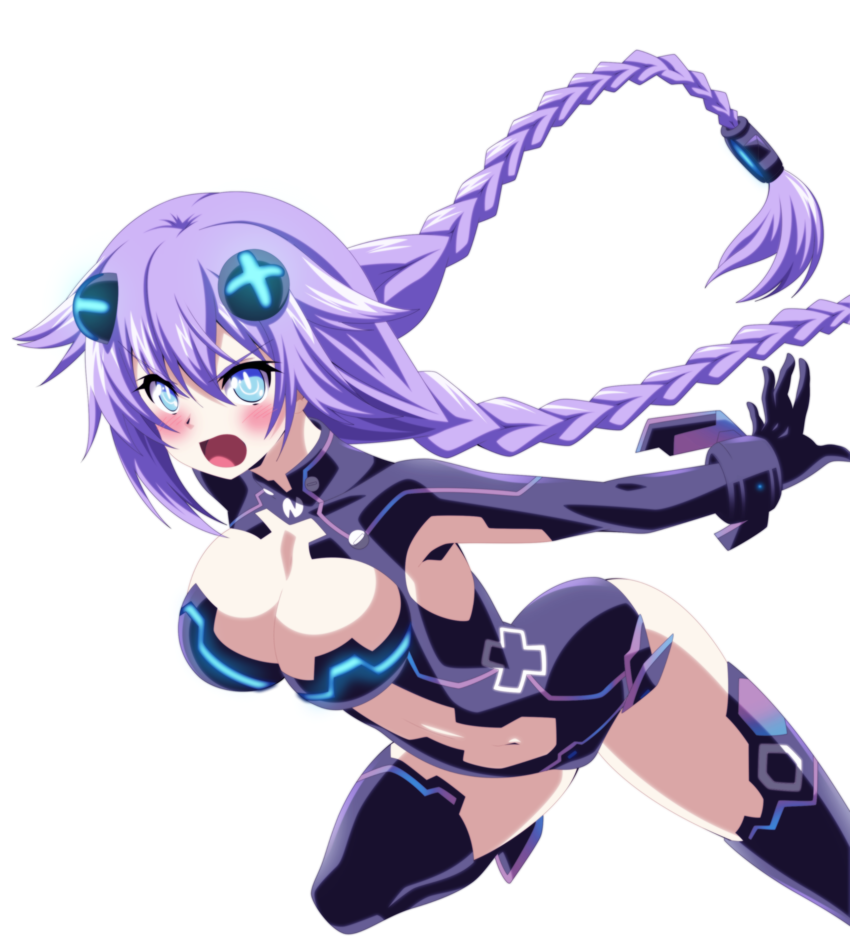 Neptunia Victory Neptune Hyperdimension Purple Heart