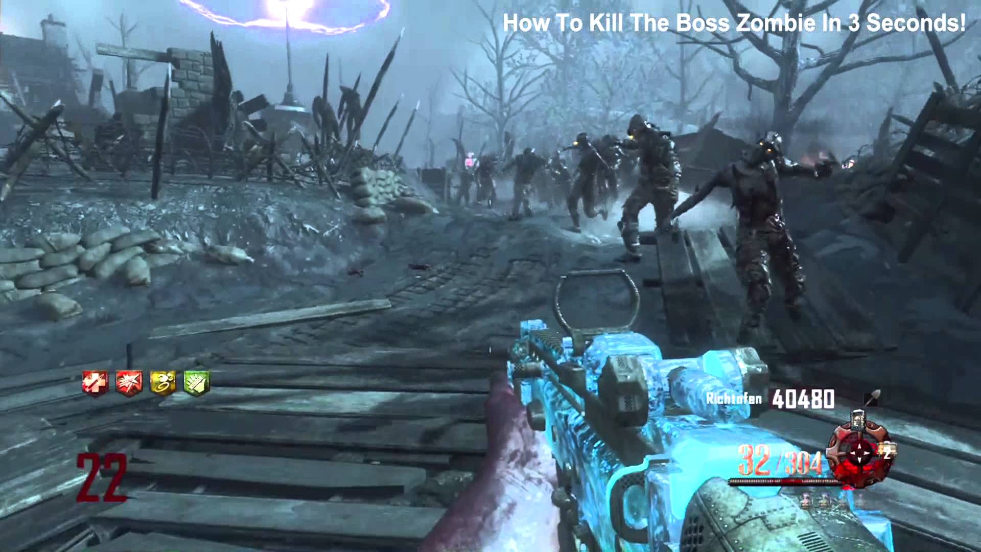 Origins How To Kill Boss Zombie In Seconds Black Ops