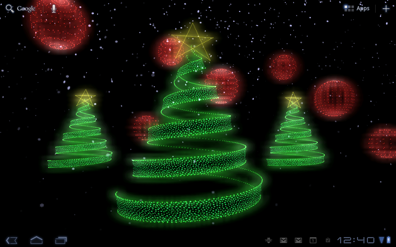Kittehface Software Holiday Lights Live Wallpaper V1