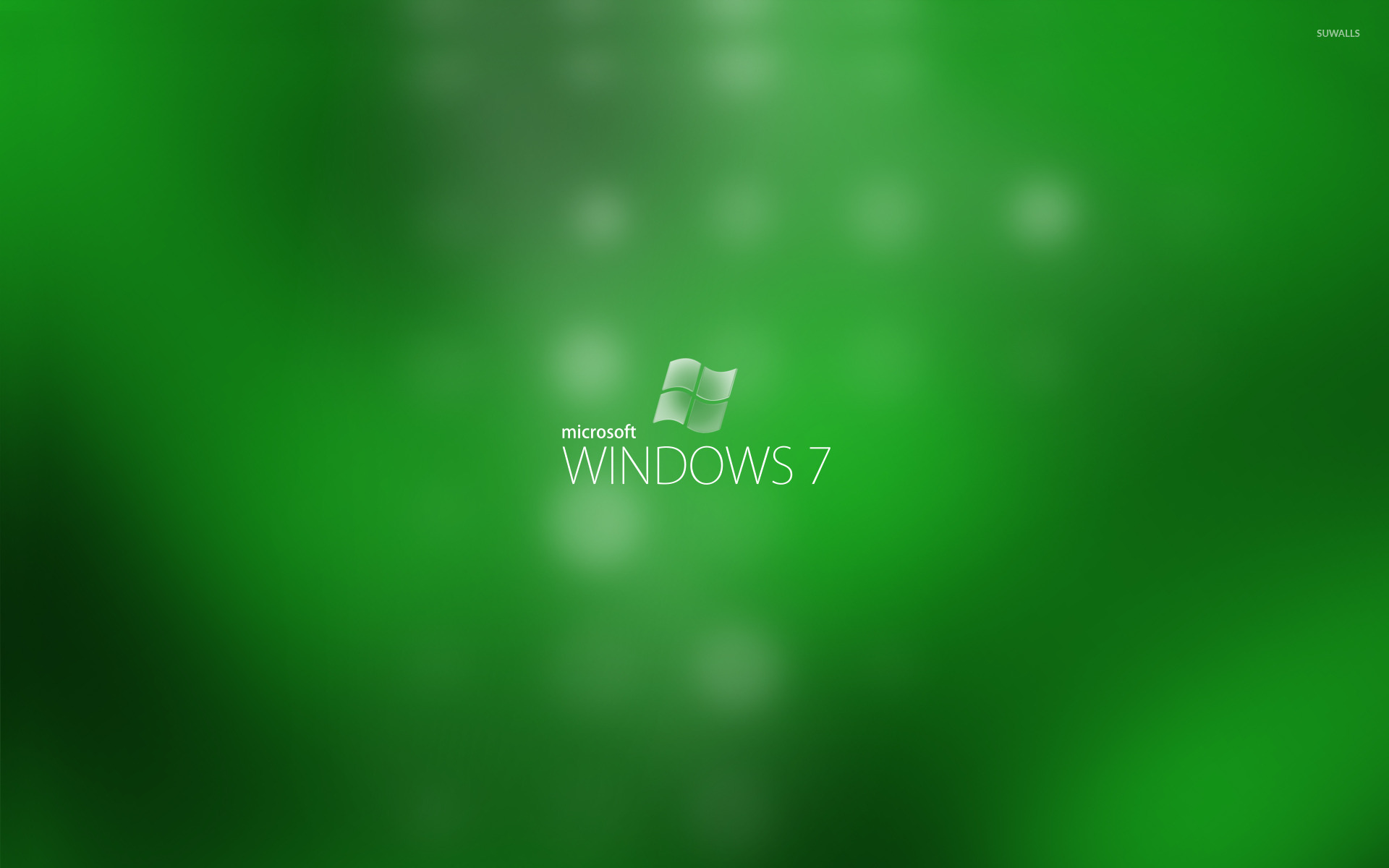 Green Microsoft Windows Wallpaper Puter