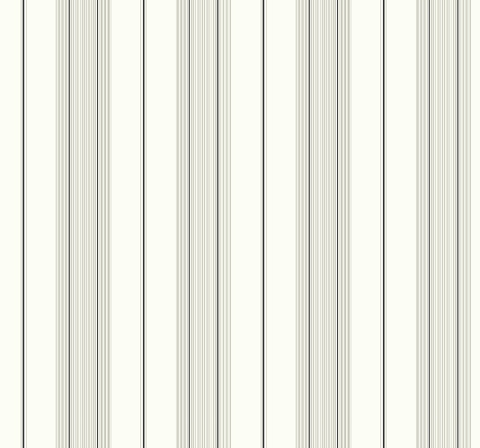 Nantucket Stripe Wallpaper A Grey And Black Striped Printed With An