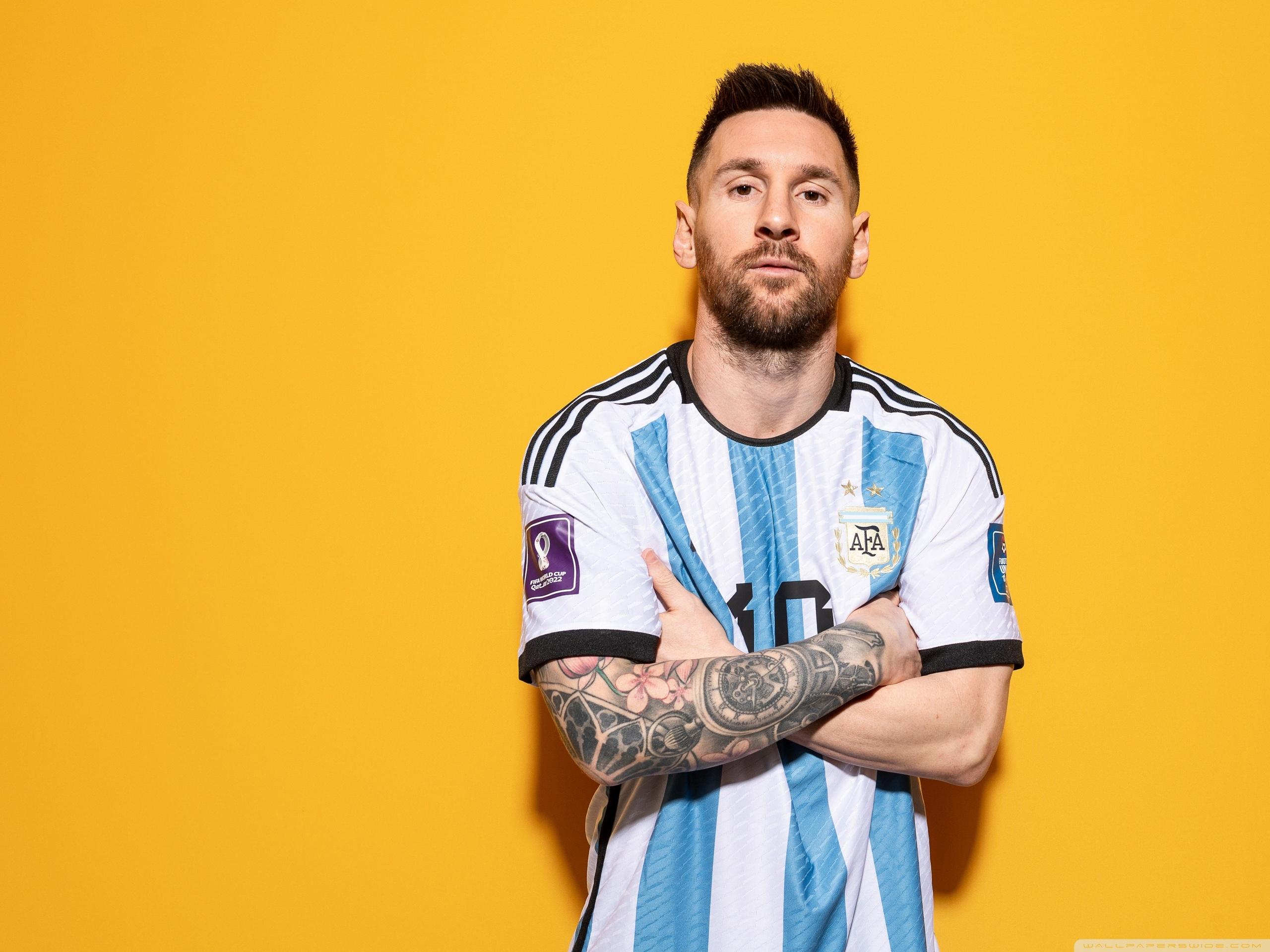 Leo Messi Footballer 2023 Ultra HD Desktop Background Wallpaper