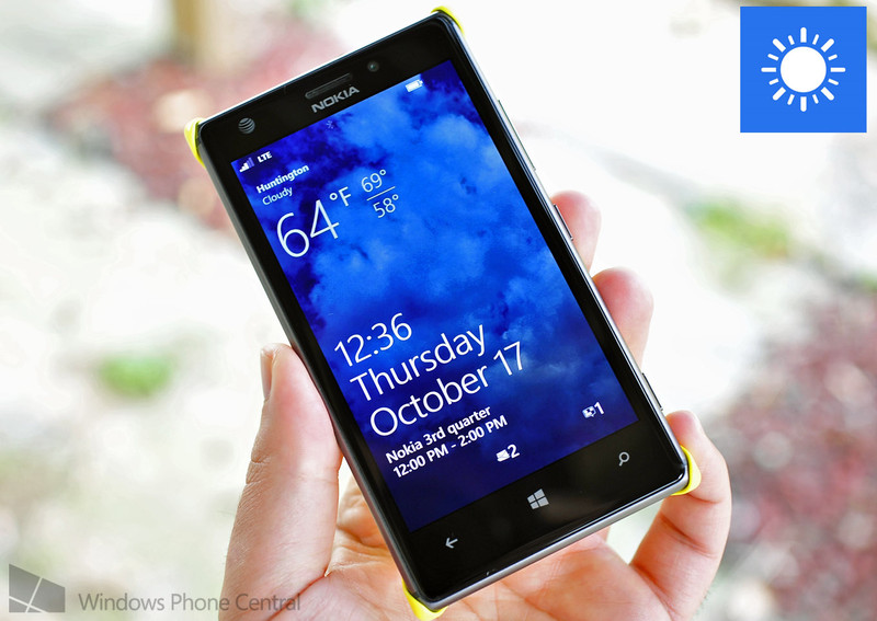 Bing Weather For Windows Phone Version Gets Lockscreen Support And