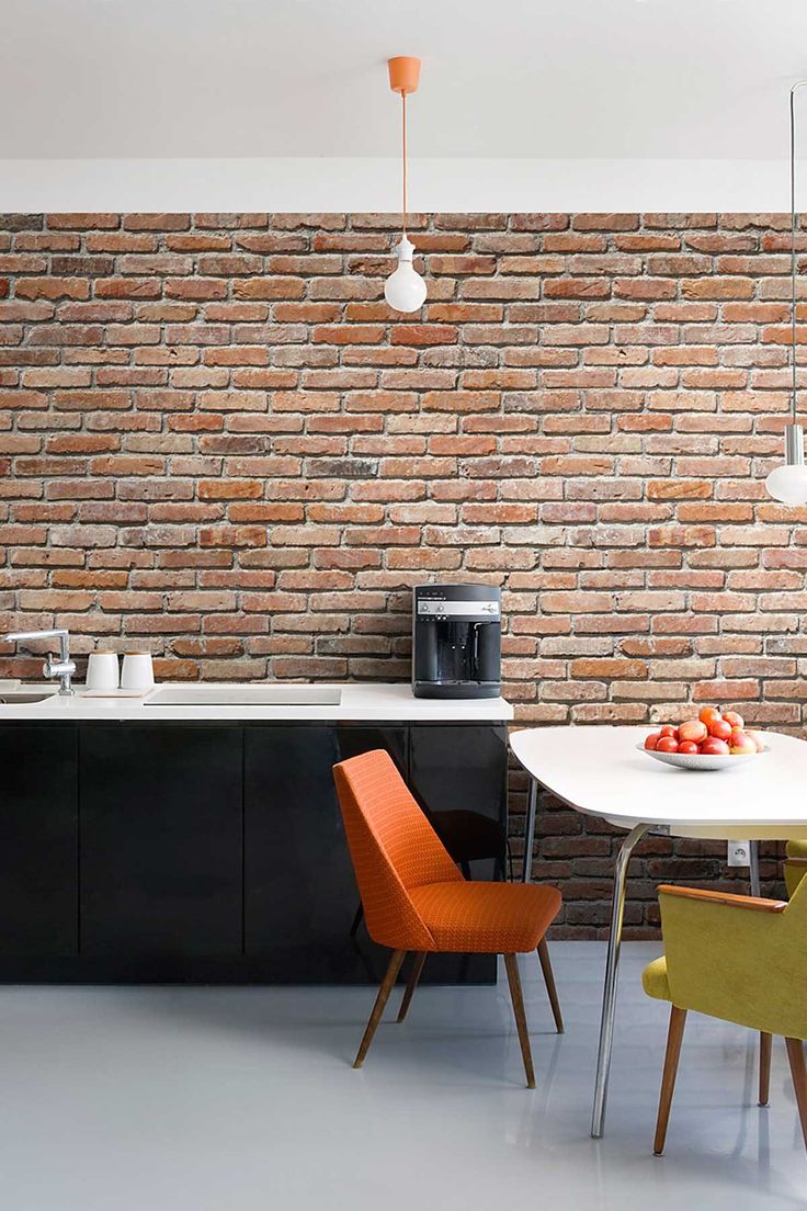 Brick Wall Mural Decal Love This Idea When You Want An Exposed