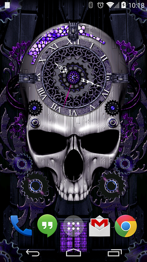 Steampunk Clock Live Wallpaper   Android Apps on Google Play 506x900