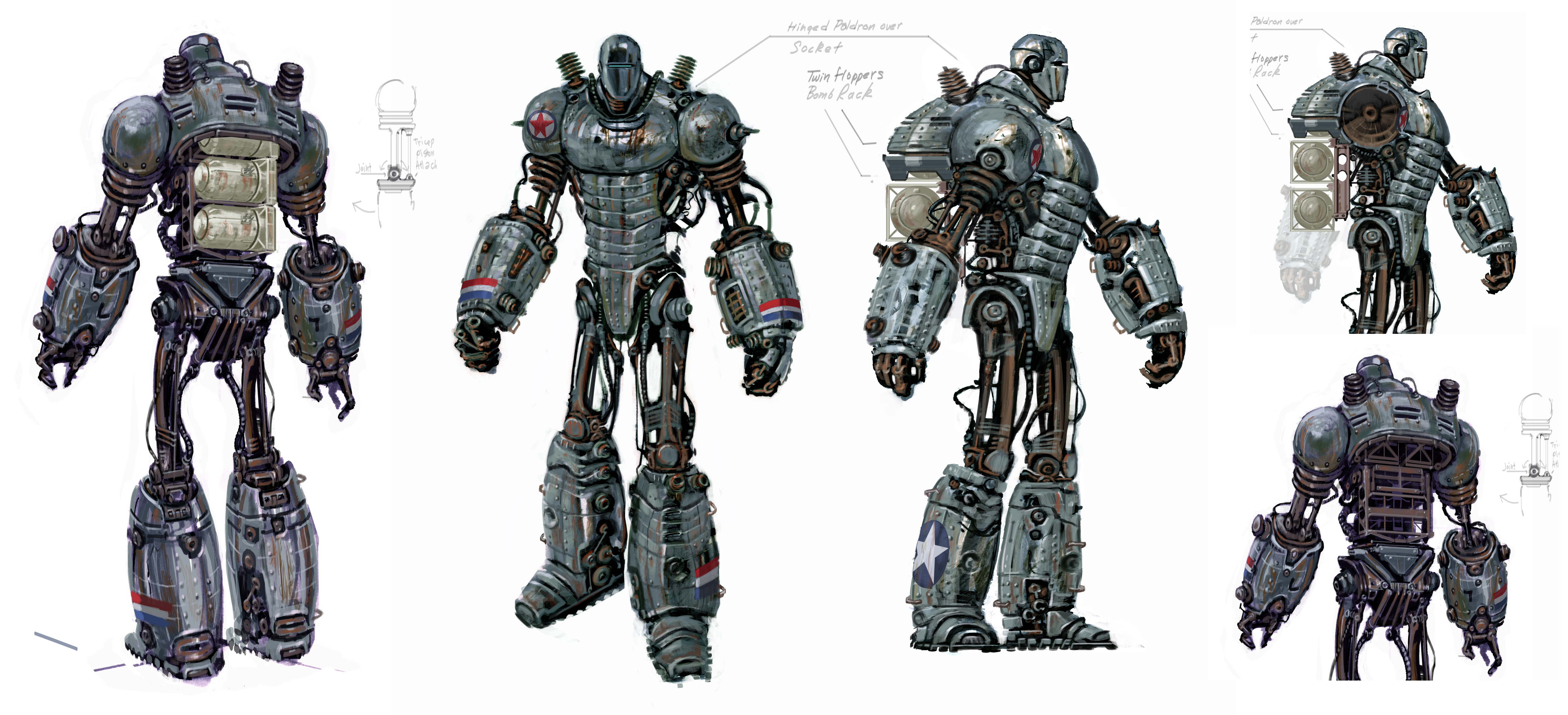 Fallout Robots And Puters Concept Art The Wiki