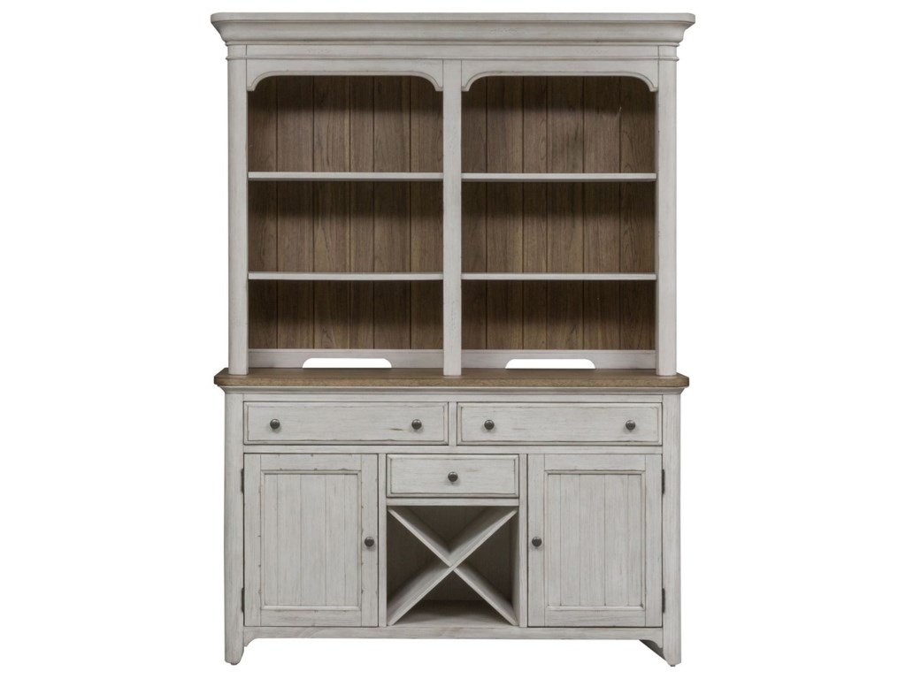 Liberty Furniture Farmhouse Reimagined Dr Hb Relaxed Vintage