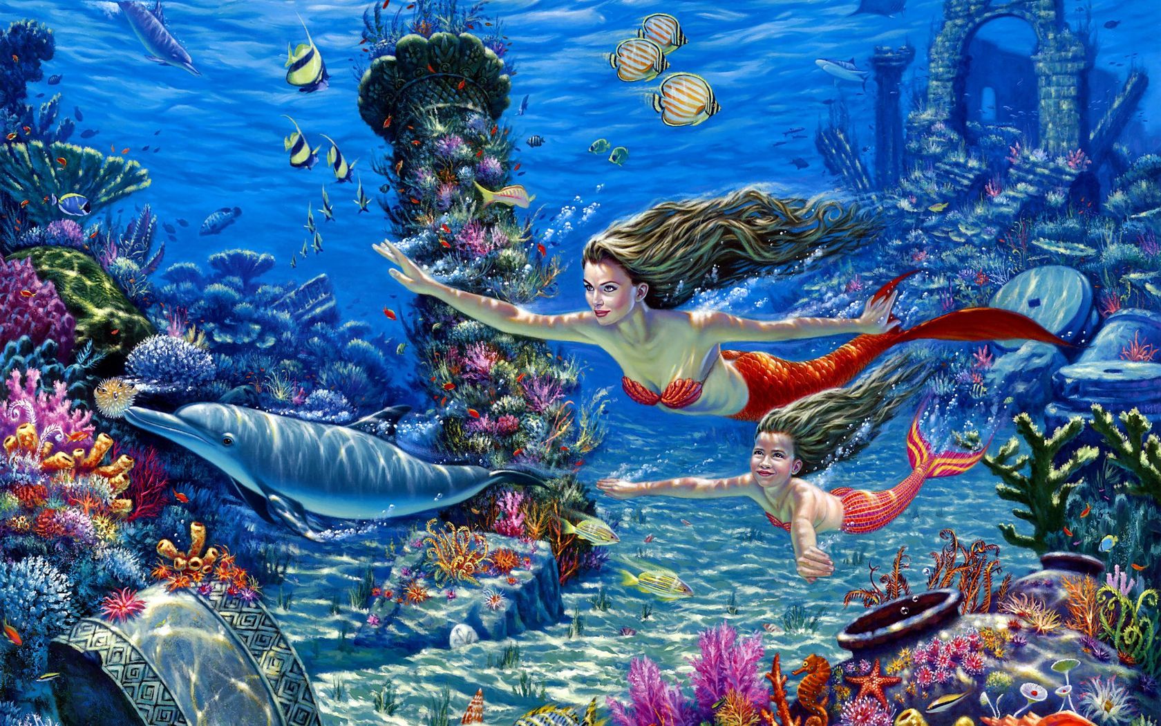 50+] Free Live Wallpapers Mermaid - WallpaperSafari