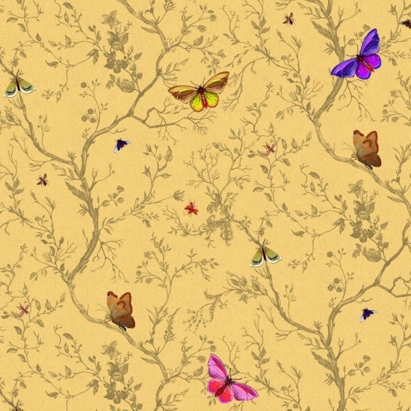 Timorous Beasties Butterflies Wallpaper
