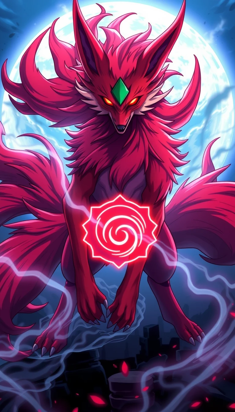 Kurama Naruto Phone Wallpaper
