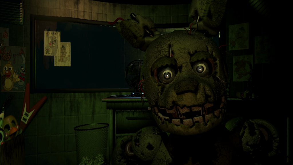 Springtrap Fnaf Wallpaper By Bloodyhorrible