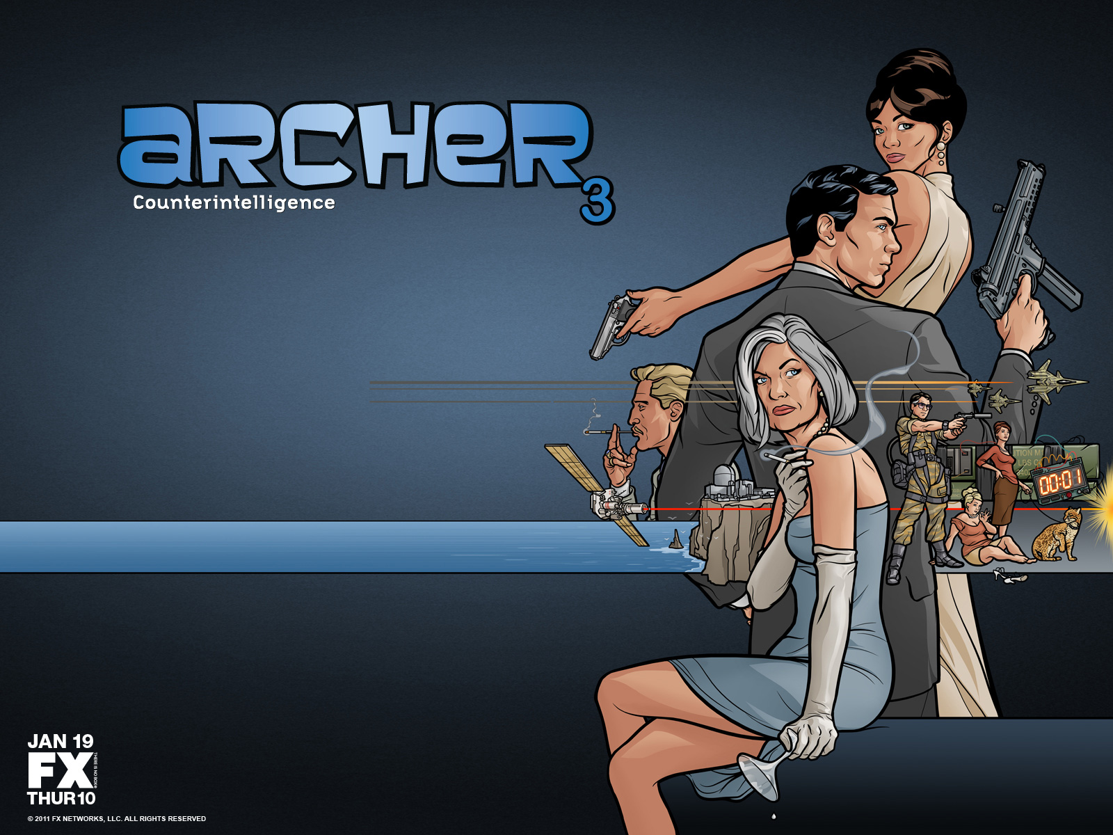 WALLPAPER WEDNESDAY Lets Spice Up Hump Day With Some More ARCHER
