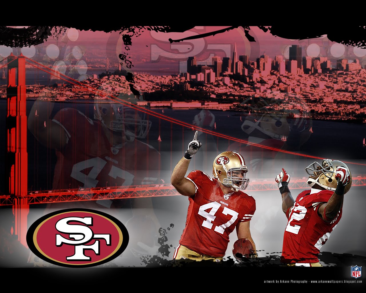 New San Francisco 49ers background San Francisco 49ers wallpapers 1280x1024