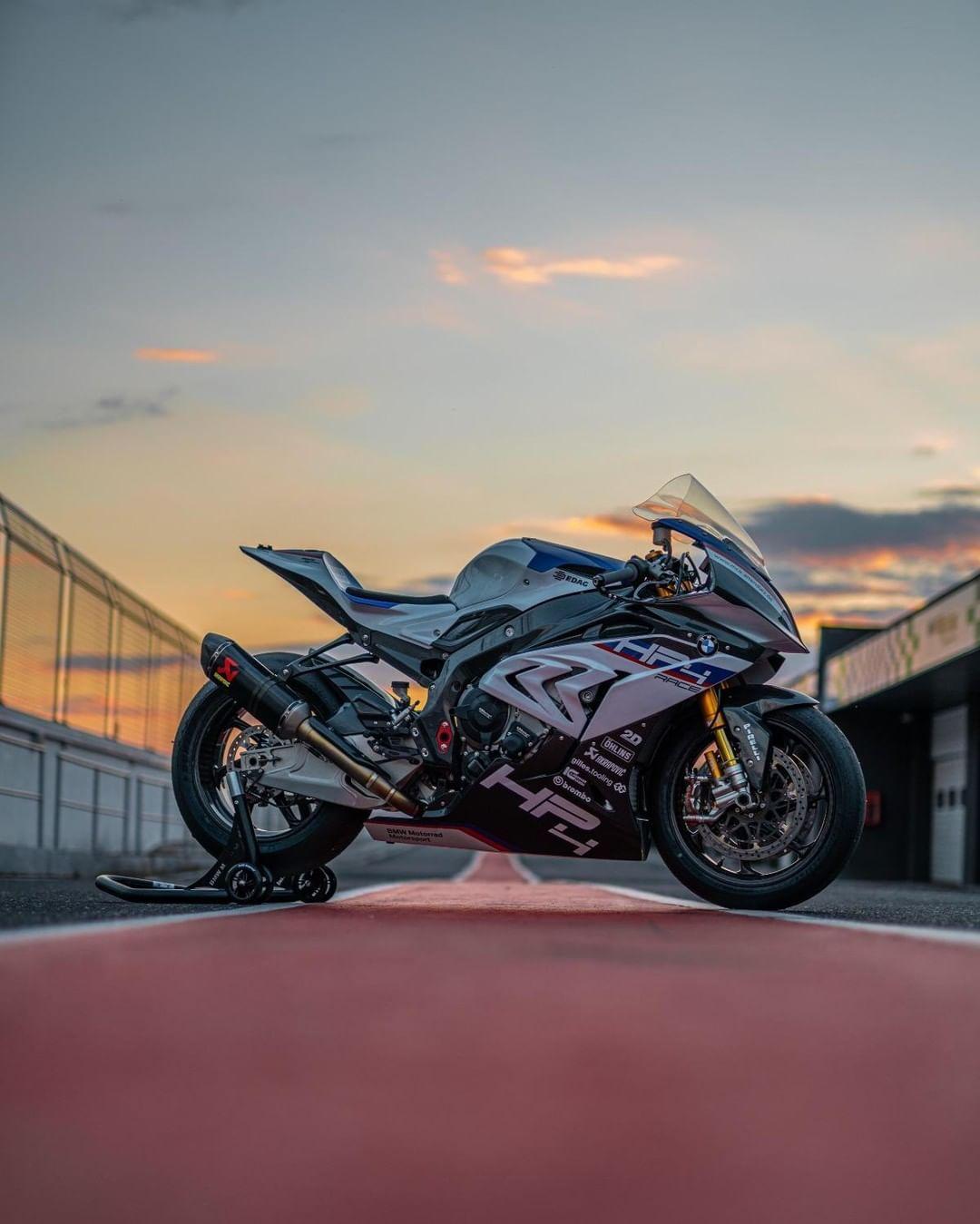 Bmw Motorrad On Instagram Hp4race Devours The Headwind In