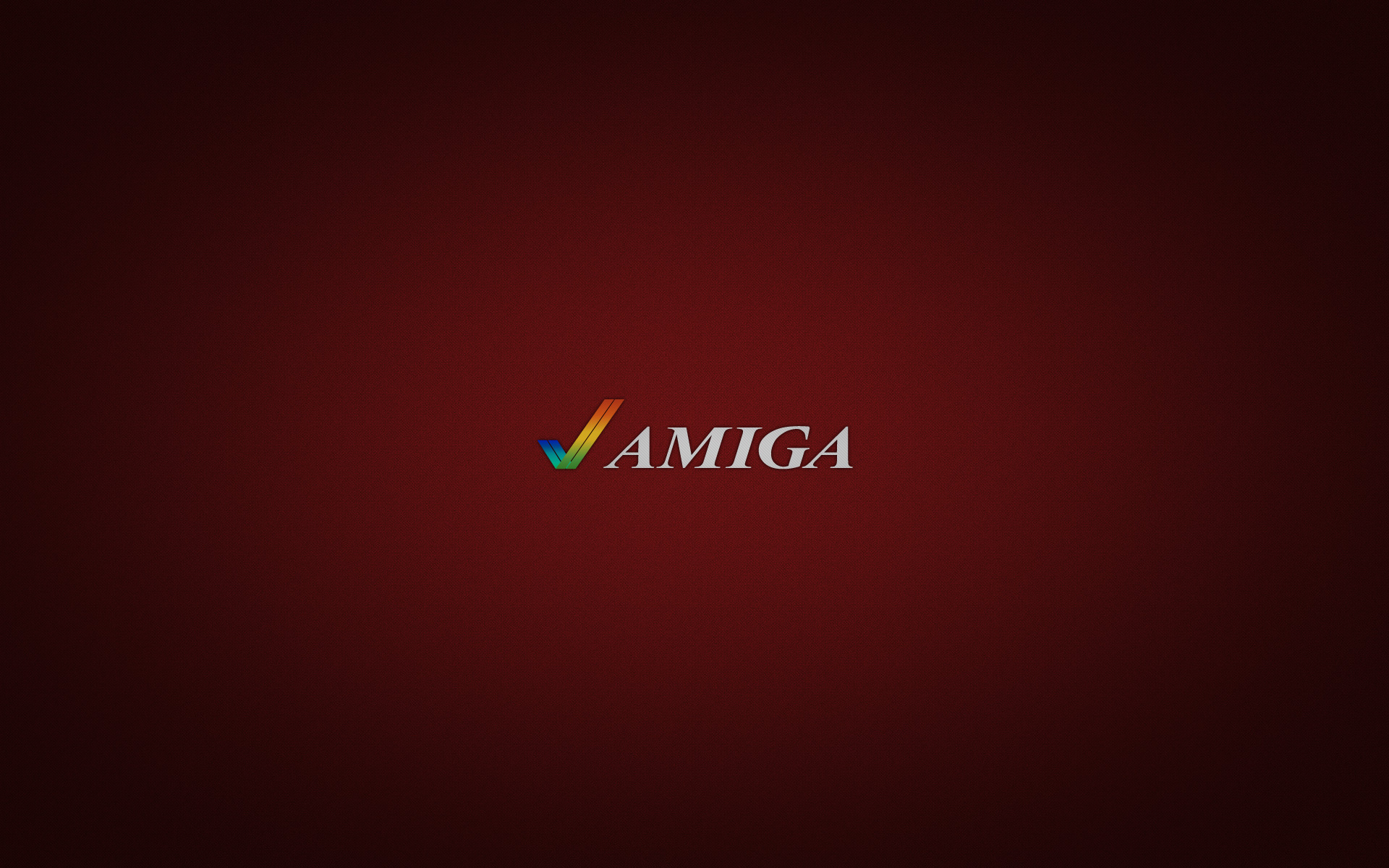 Amiga Logo Red Background By Pixeloza