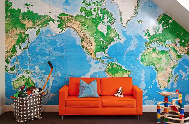 Five Beautiful World Maps For Kids Rooms Kiddley