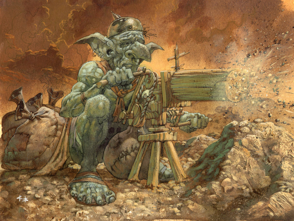 Kleberusx Orcs Goblins Wallpaper