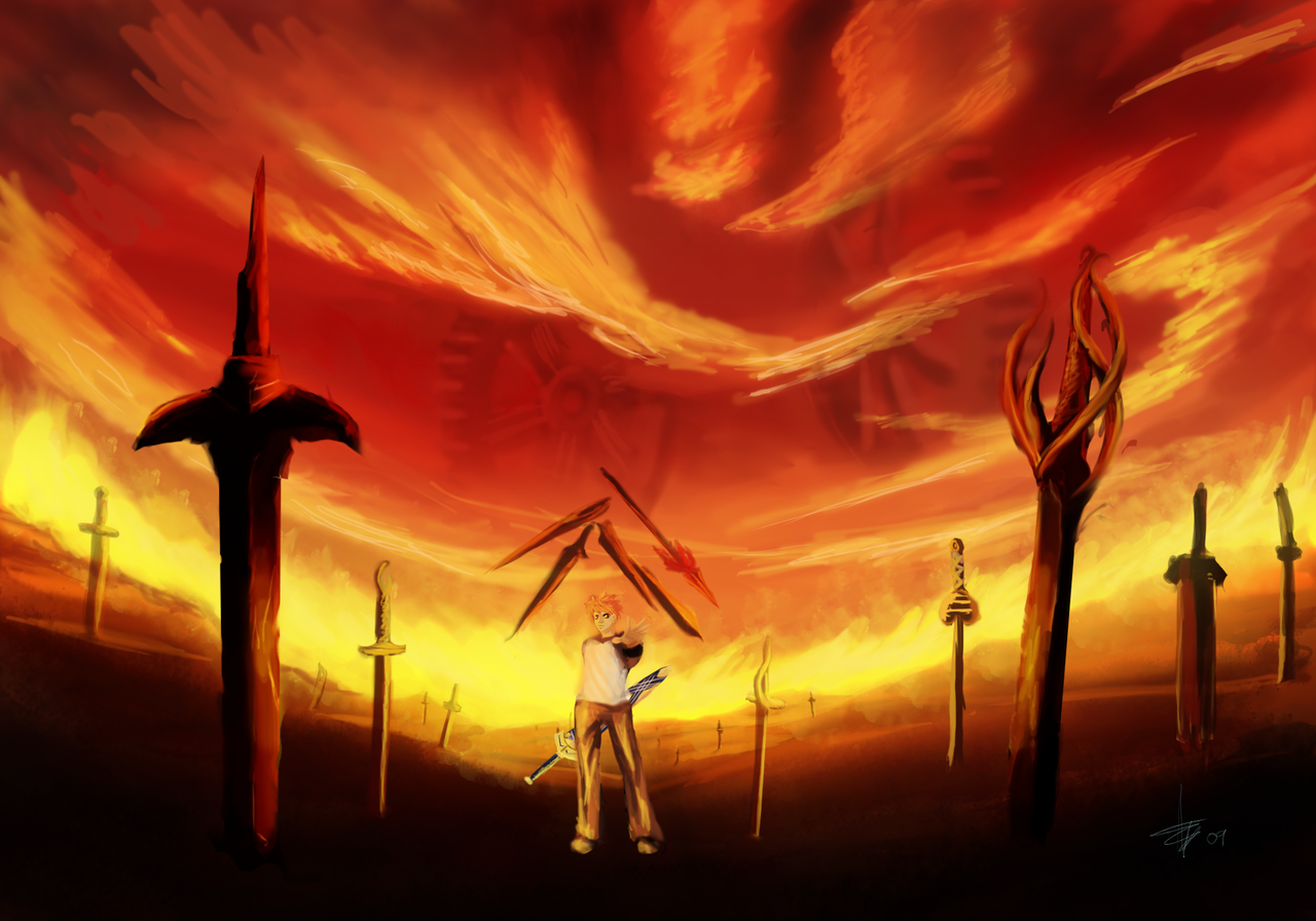 Pin Unlimited Blade Works Movie Wallpaper