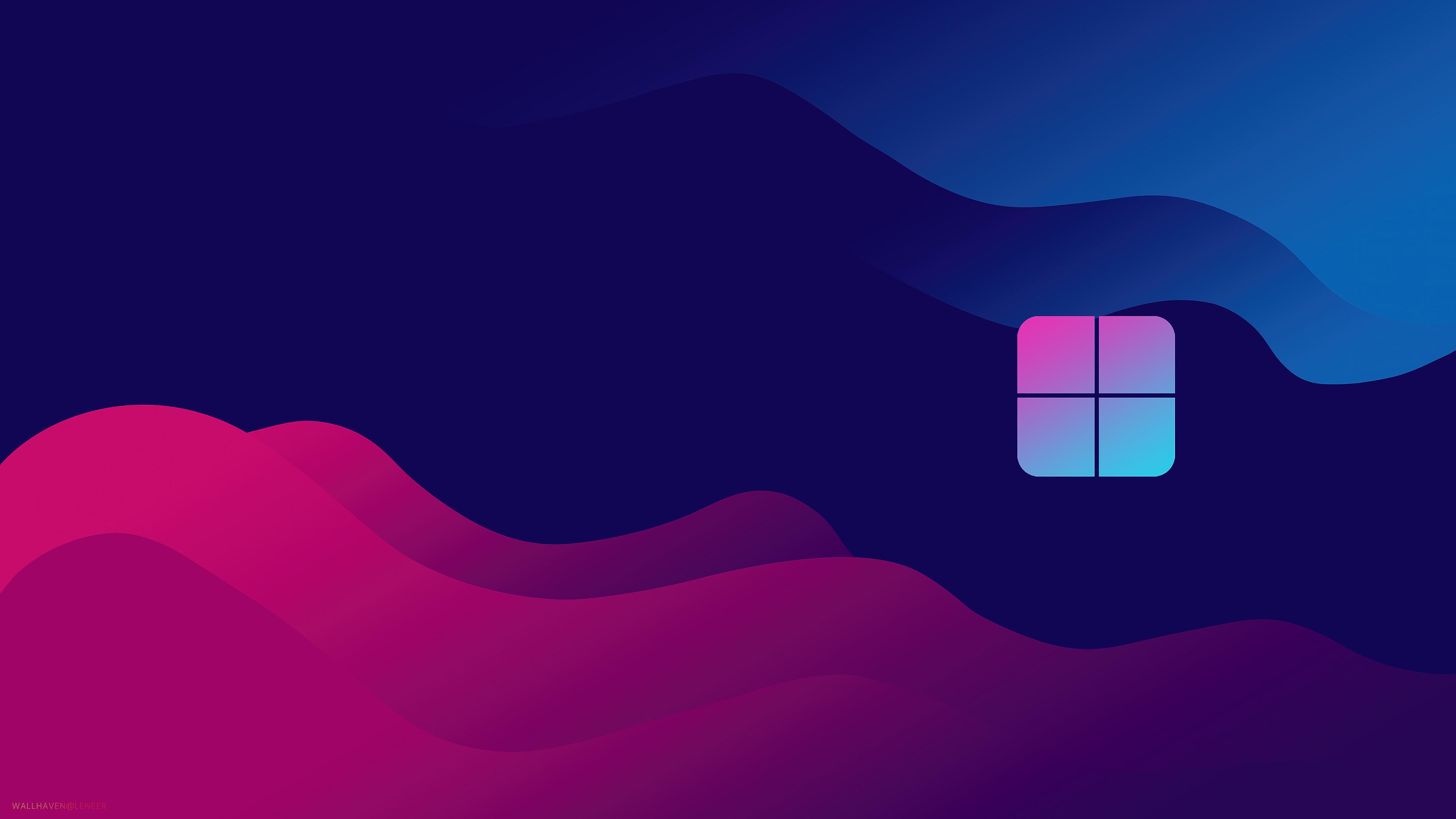 Windows Logo Colorful Background Wallpaper 4k HD Pc 1270h