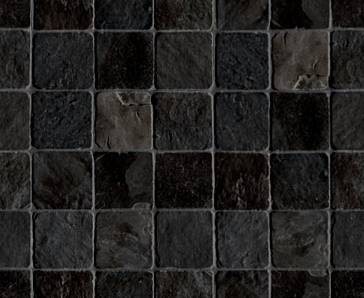 Black Stone Tile Background Seamless Or Wallpaper Image