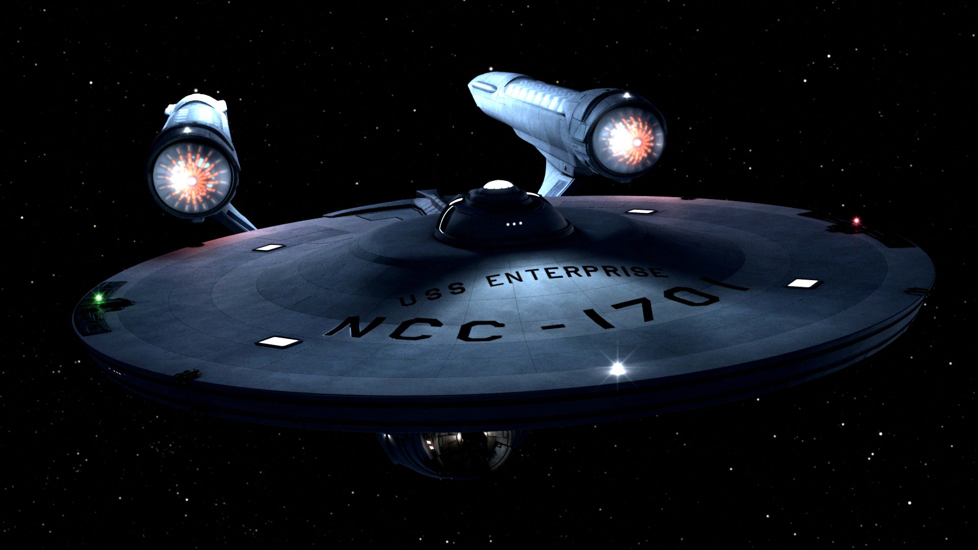 Just A Nice Image Of The Tos Enterprise Done In Cgi I Think See It