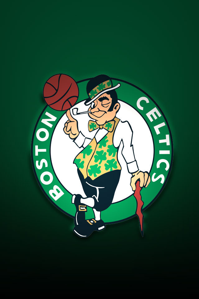 boston celtics logo iphone wallpaper