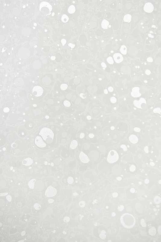 White Marble Effect Wallpaper With Silver Metallic Embellishment