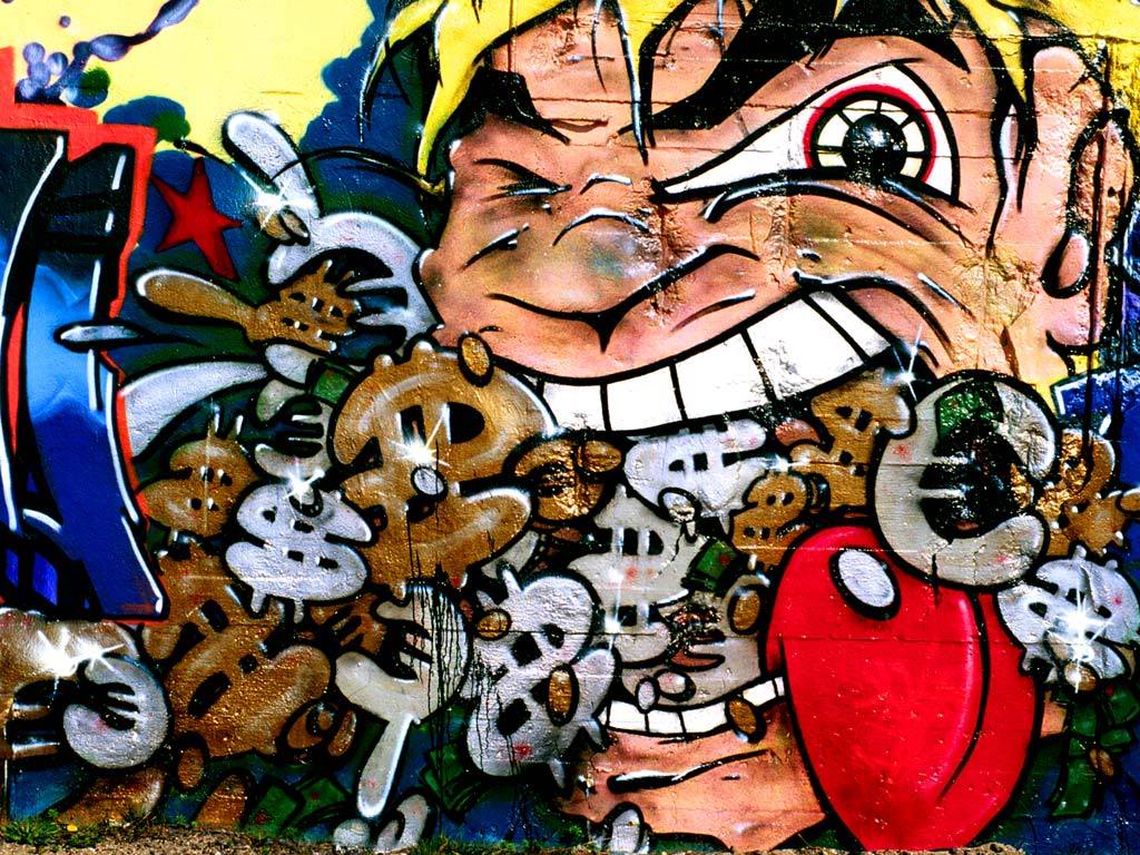Graffiti Background For Myspace Wallpaper