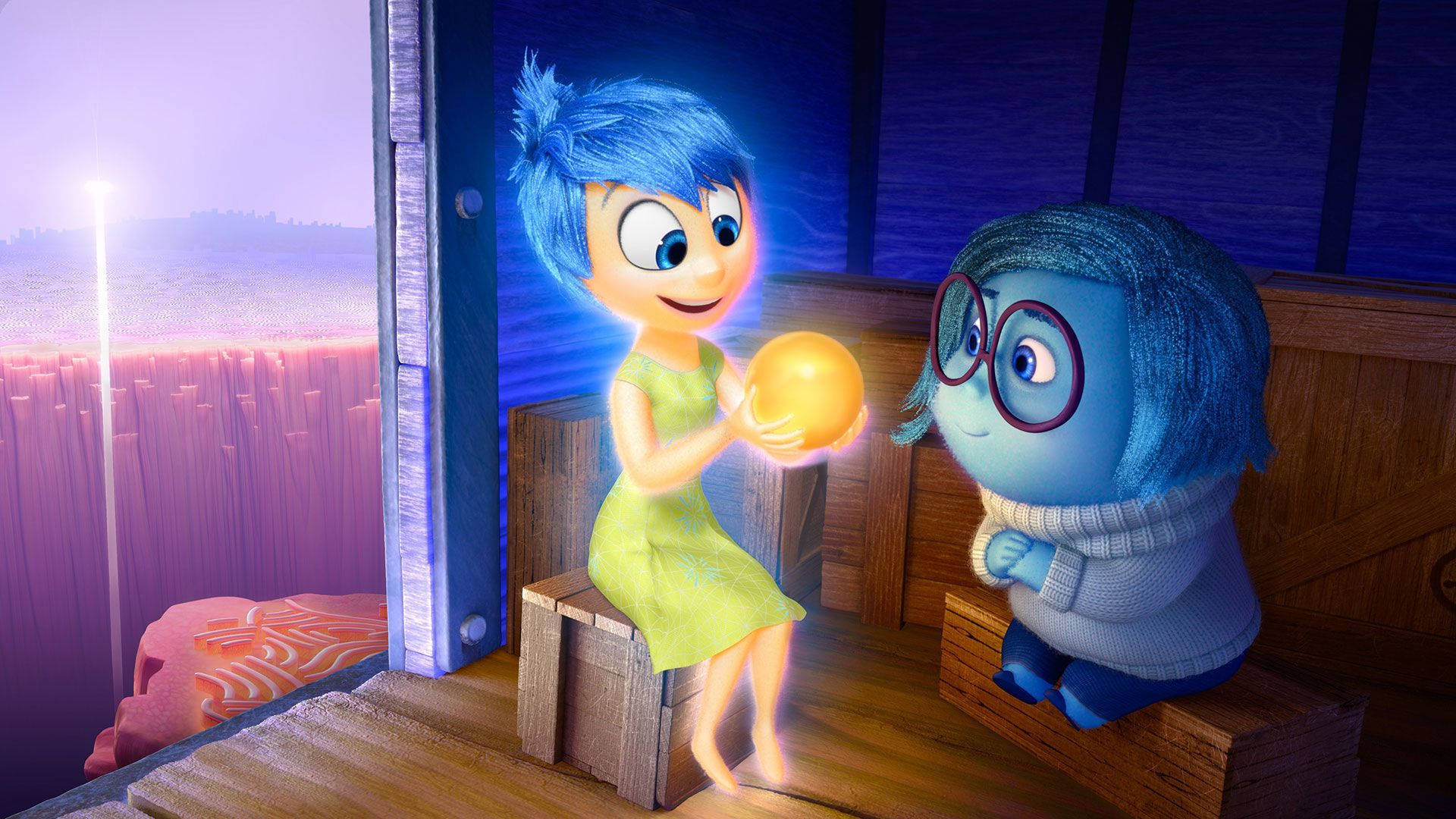 Sadness Inside Out Wallpaper
