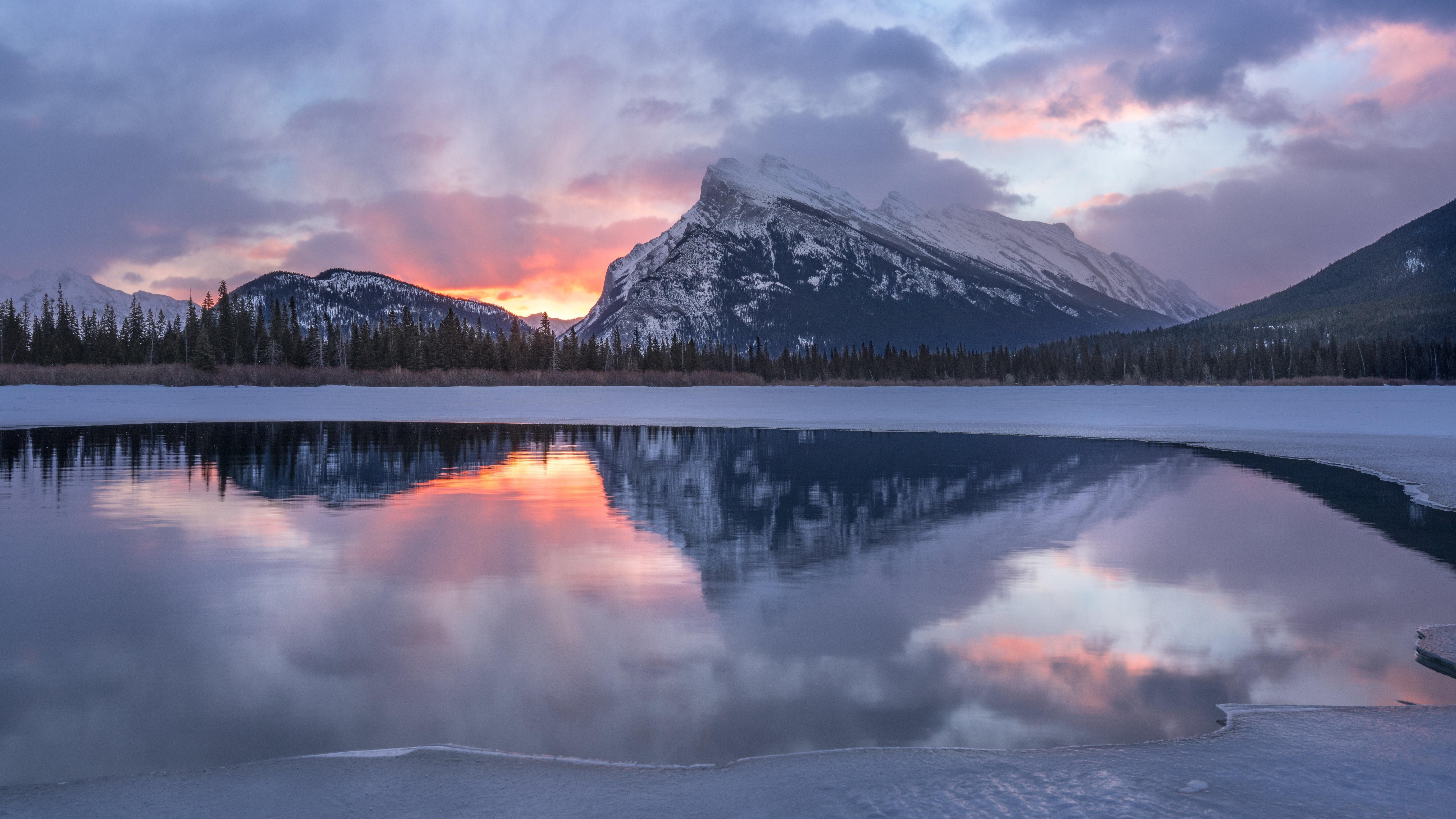 Nature Banff National Park 4k Ultra HD Wallpaper