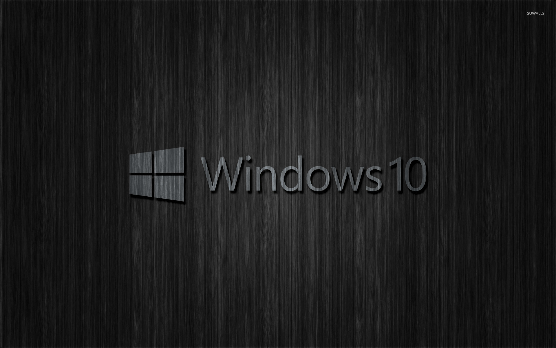 Windows 10 Transparent Text Logo: \