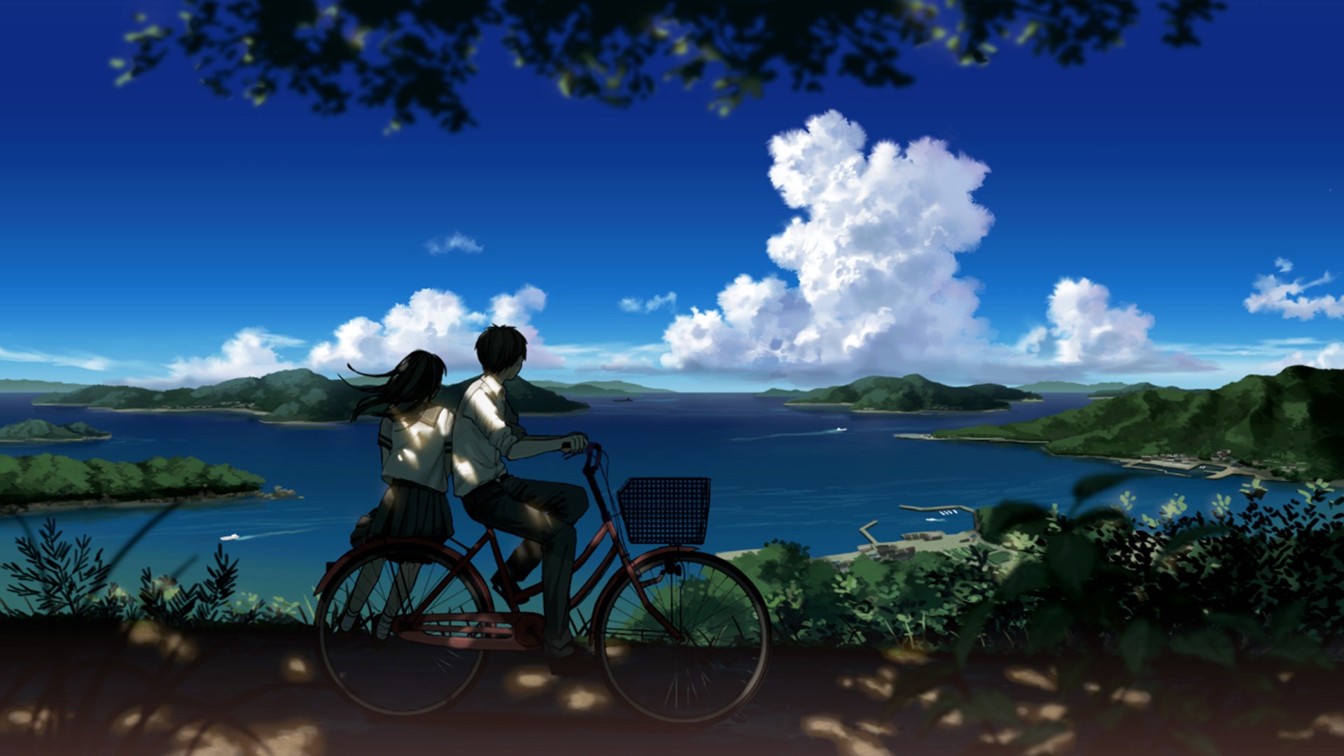 Wallpaper Anime Landscape High Definiton