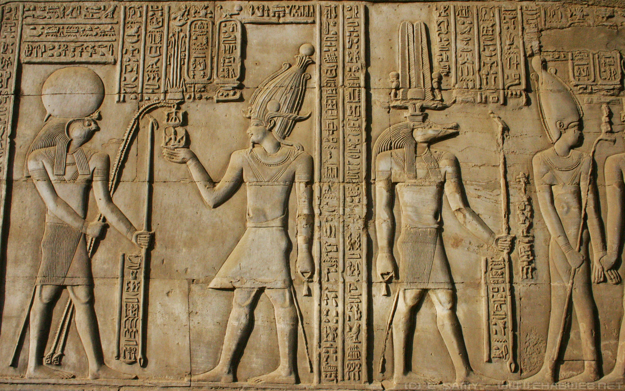wall with ancient Egyptian hieroglyphics Stock Photo  Alamy