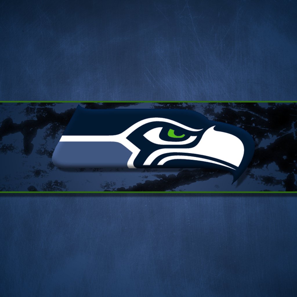 Seattle Seahawks Background Wallpaper for Apple iPad 2