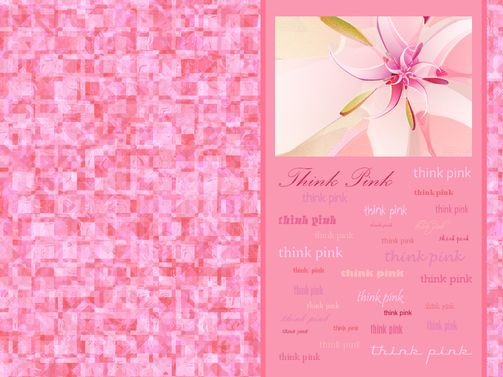 Think Pink Wallpaper By Mintyfresh