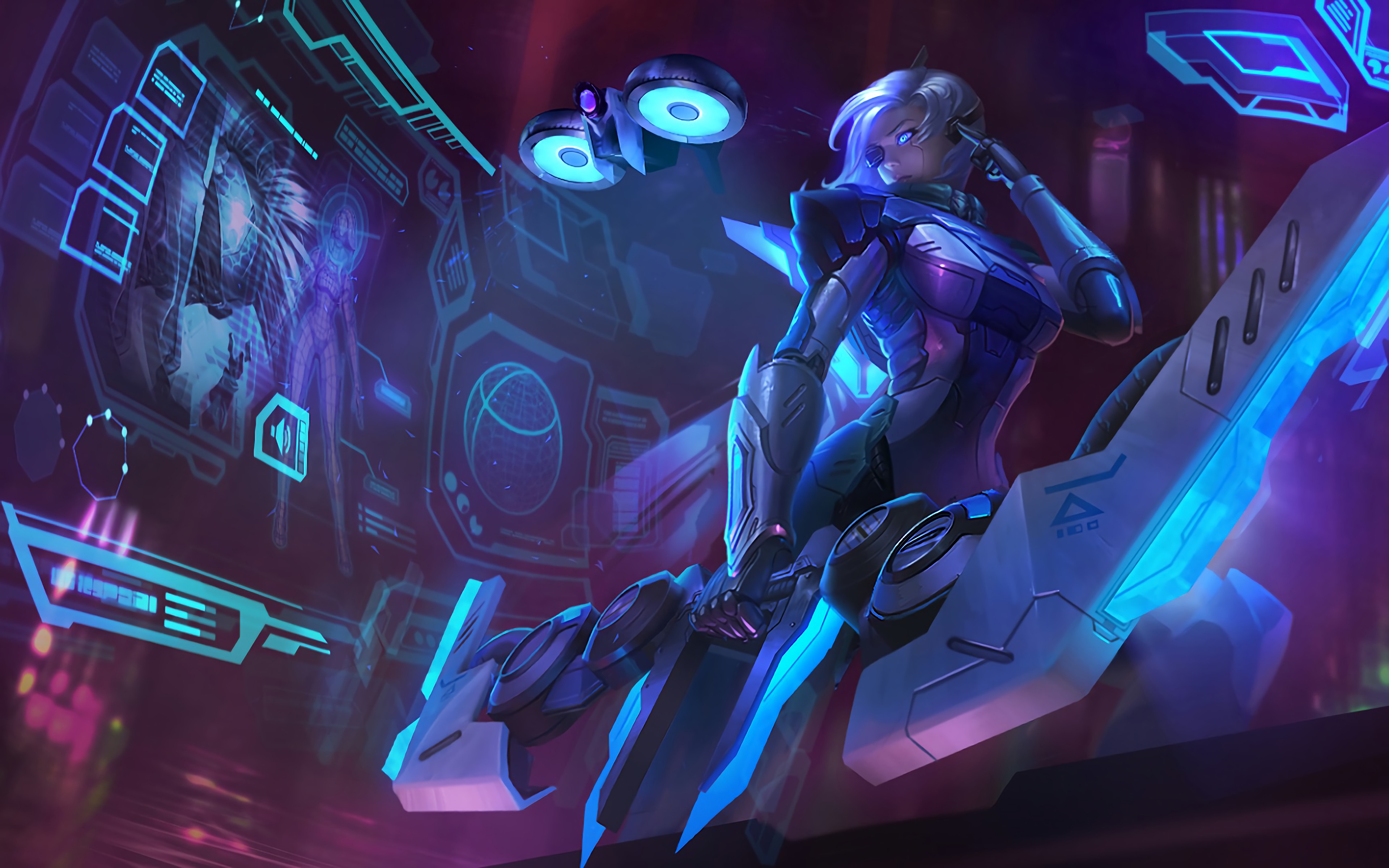 Ashe League Of Legends HD Wallpaper Background Image